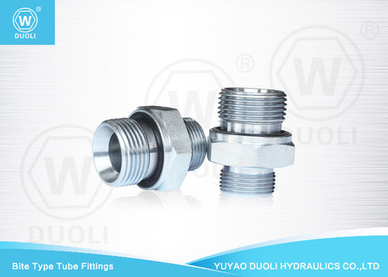 British Metric Pipe Thread Fittings Bite Type, อุปกรณ์ท่อไฮดรอลิกพร้อม ED Rin