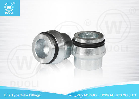 Bite Type Tube Fitting Cap พร้อม O RING และ Tube Nut, อุปกรณ์ไฮดรอลิกแรงดันสูง